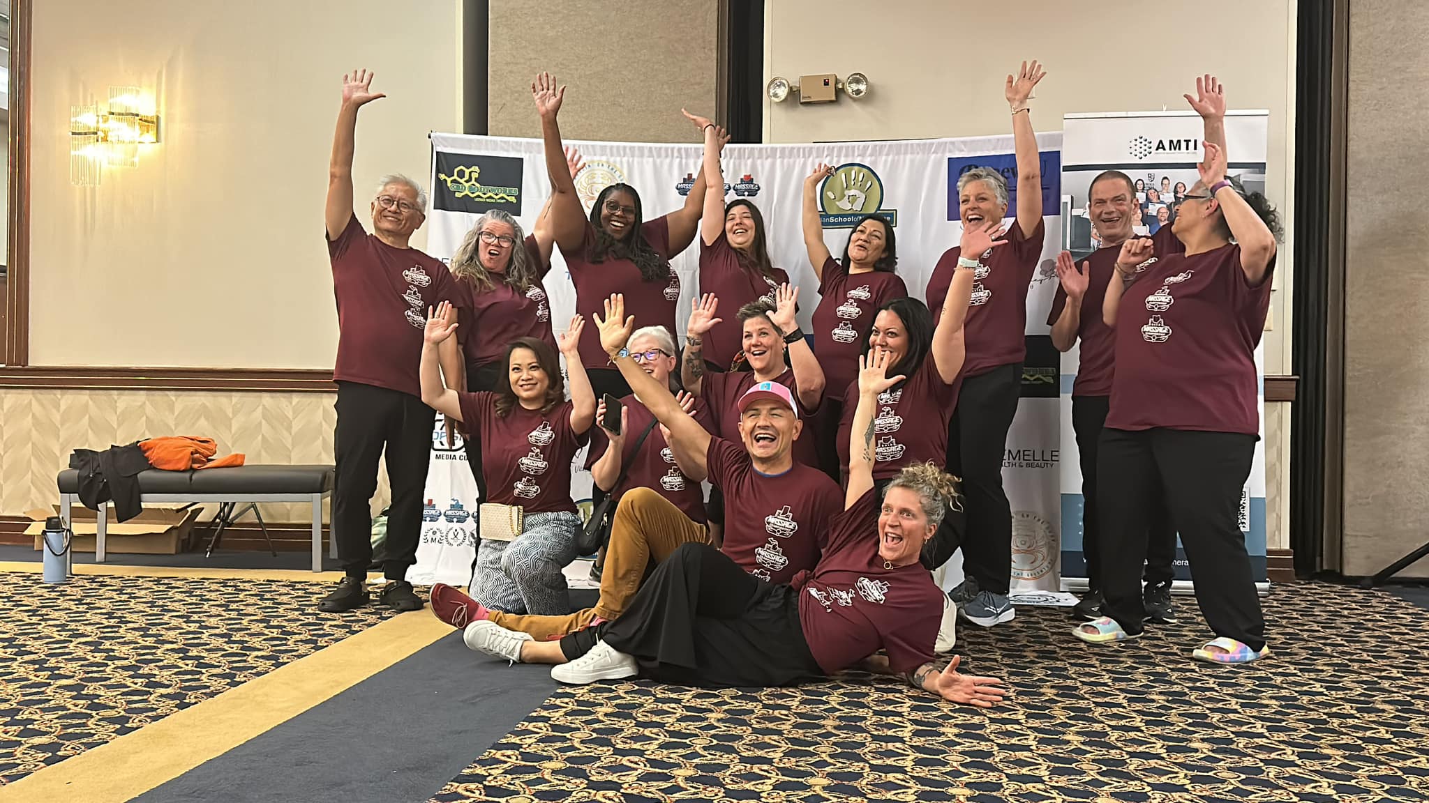 Organizing team of Michigan, Ohio, and Indiana Massage Championships 2024